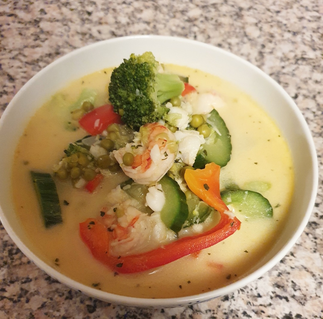 Curry Fischsuppe