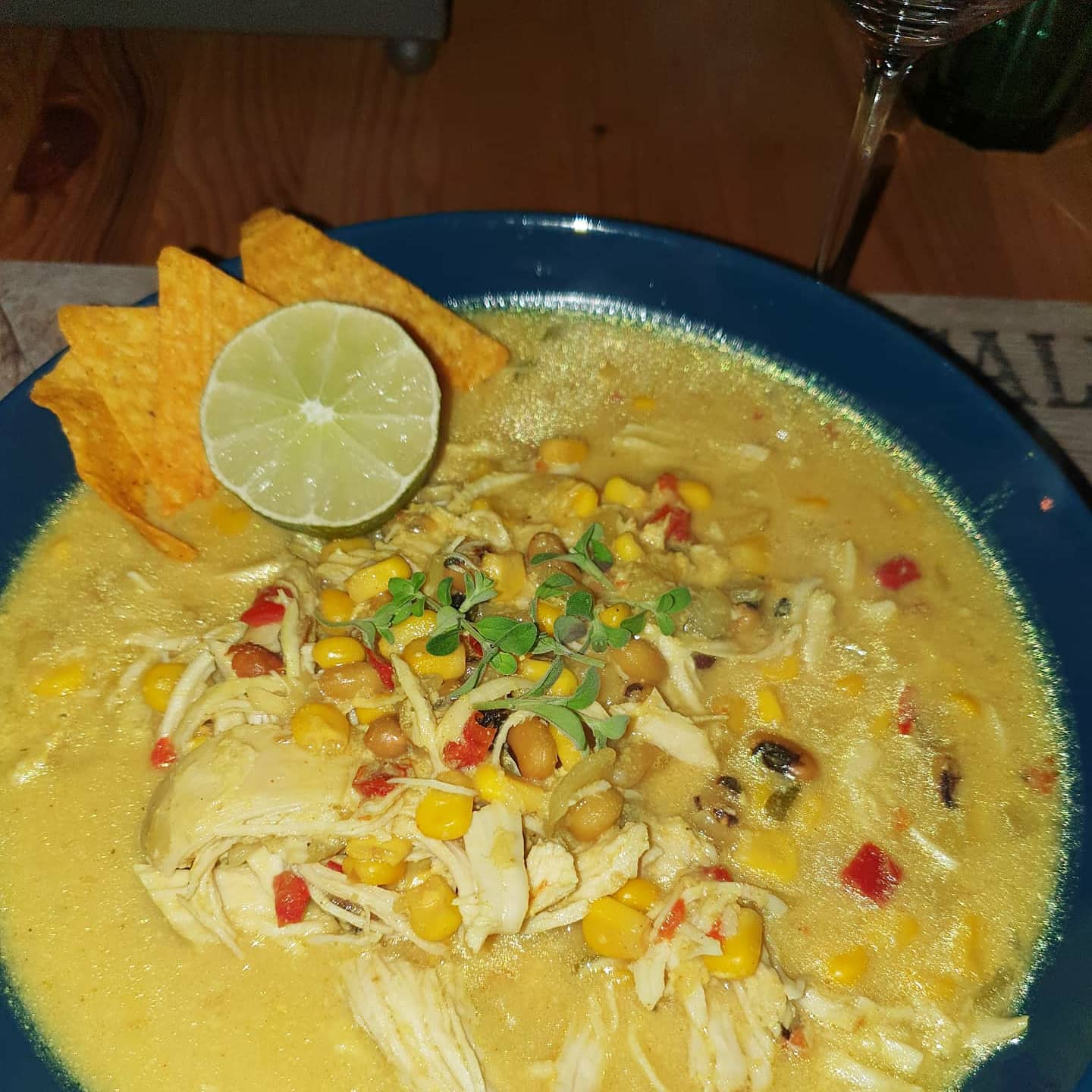 White chili