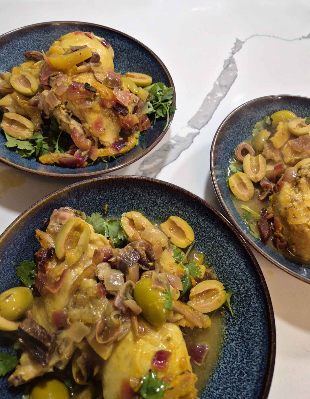 Hühnchen Tajine