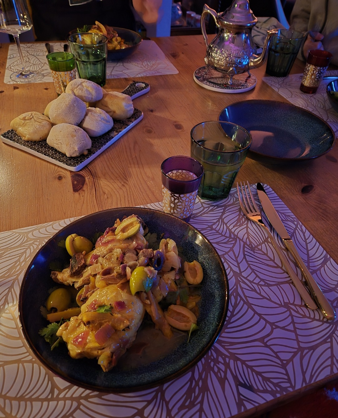 Hühnchen Tajine